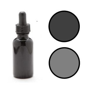 Shades of Gray/Black Liquid Candle Dye - 1 Ounce Bottle - New formula