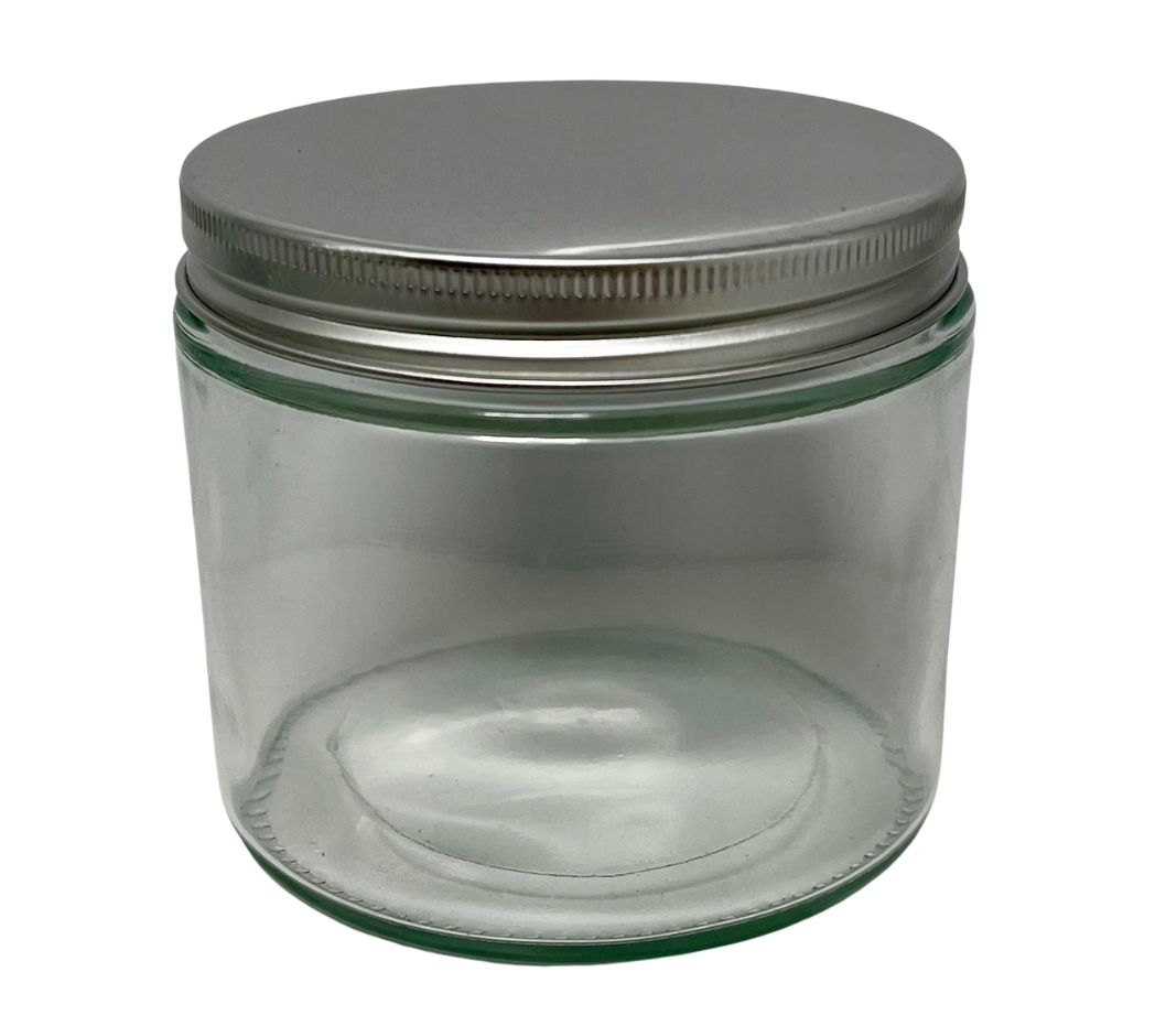 12 Ounce Salsa Type Clear Glass Jar - LIDS SOLD SEPARATELY