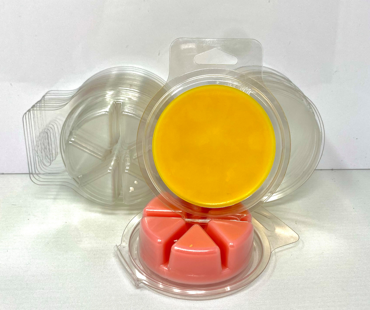 NEW!! Pie Shaped Clamshell Molds for Wax Melts or Soap CJ Candle Supply