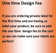 Design Fee for Private Label Candles