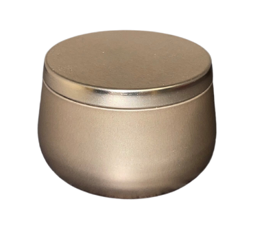 CLEARANCE SALE! Luxury Vessels - Beautiful Two Piece 8 oz Seamless Rose Gold Tins - sold in case of 12 or 48