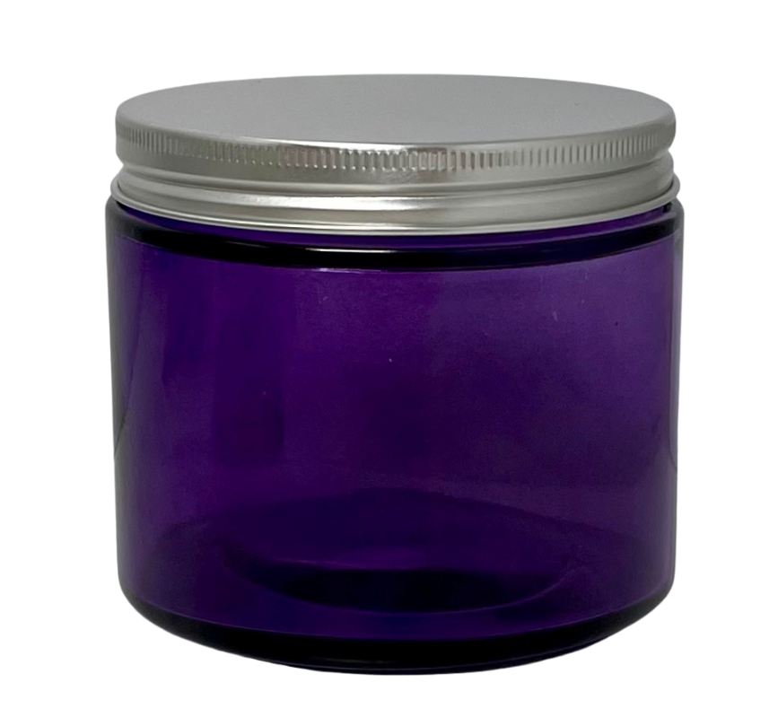 12 Ounce Salsa Type Translucent Purple Jar - LIDS SOLD SEPARATELY