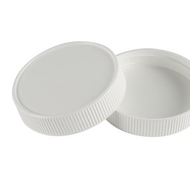 Plastic White lids for Mason Jars- Set of 12
