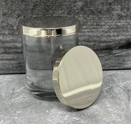 8 ounce luxury tumblers WITH silver lid